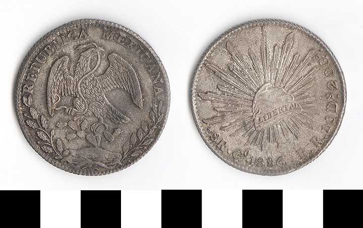 Thumbnail of Coin: Mexico, 8 Reales (1900.88.0001)