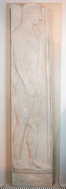 Thumbnail of Plaster Cast Frieze: Grave Stele of Aristion (1911.03.0002)