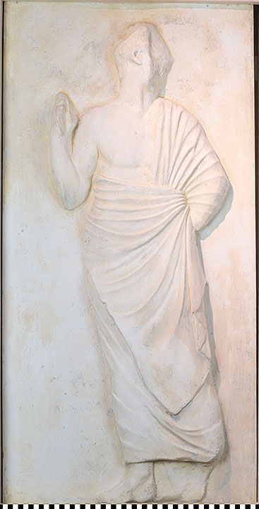 Thumbnail of Plaster Cast of West Parthenon Frieze Panel–Marshal Directing Cavalry (1912.02.0011)