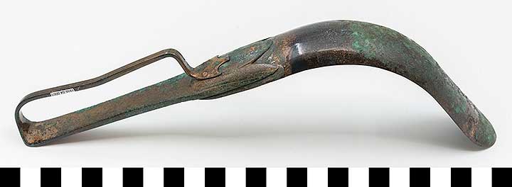 Thumbnail of Reproduction of a Strigil (1916.04.0001)