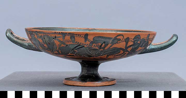 Thumbnail of Kylix, Black Figure Cup (1922.01.0035)