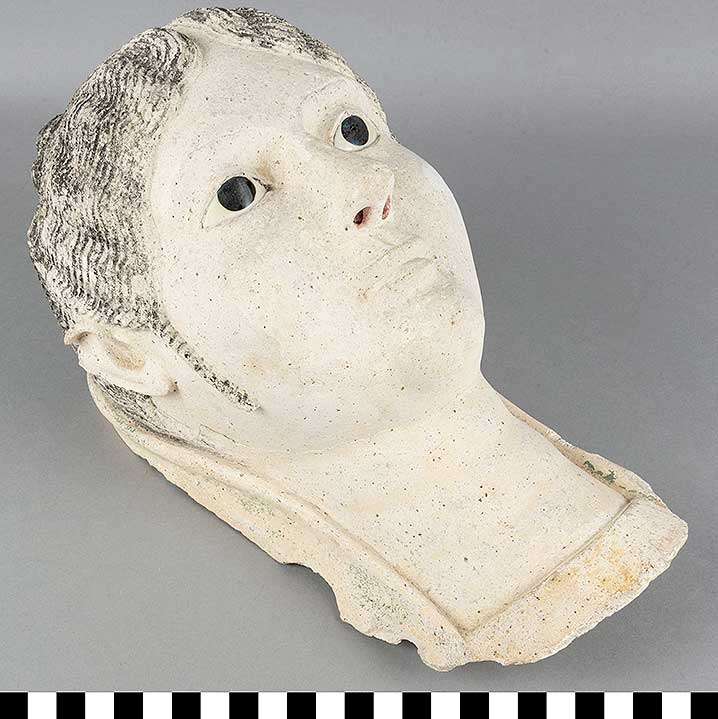 Thumbnail of Plaster Burial Portrait (1926.02.0234)