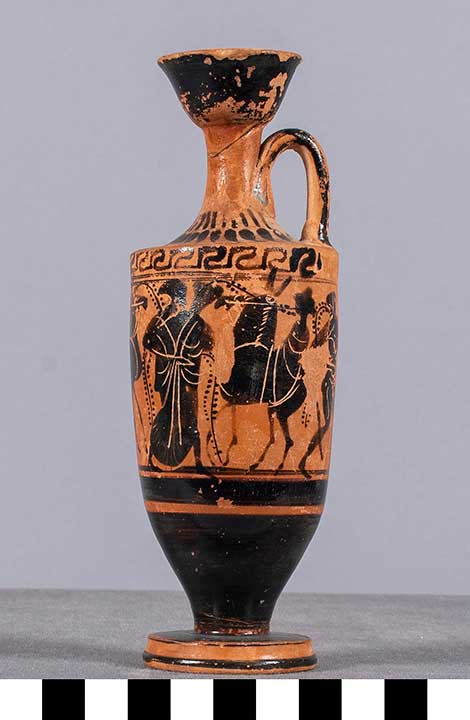 Thumbnail of Attic Black Figure Lekythos (1929.04.0004)