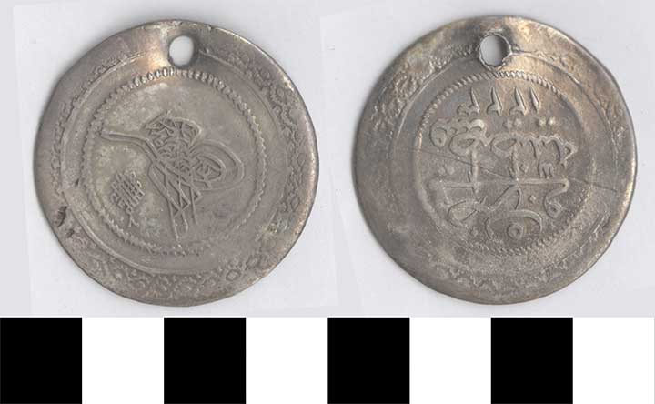 Thumbnail of Coin: Ottoman Empire, Yuzluk (1971.15.0406)