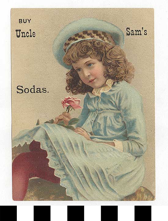 Thumbnail of Business Advertisement Card: "Buy Uncle Sam