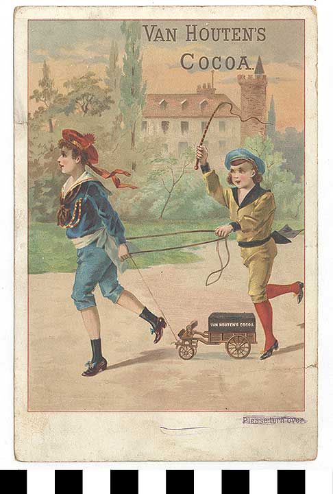 Thumbnail of Business Advertisement Card: "Van Houten