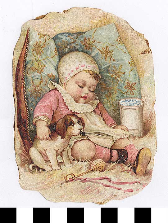 Thumbnail of Business Advertisement Card: "Borden