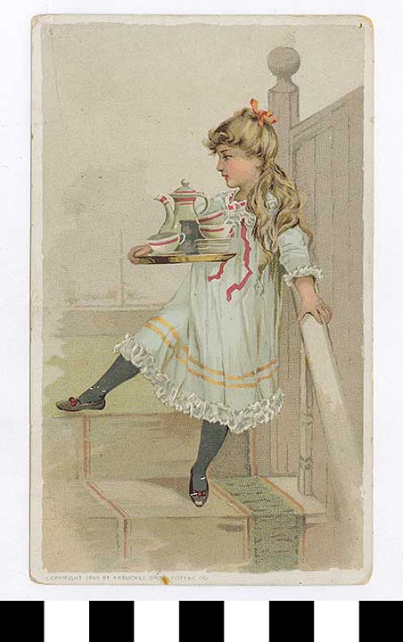 Thumbnail of Business Advertisement Card: Ariosa Coffee (1972.21.0075)