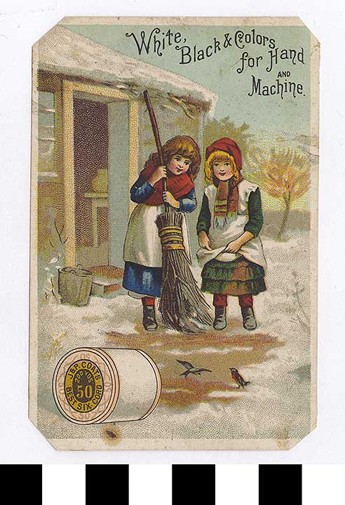 Thumbnail of Business Advertisement Card: J & P Coats  (1972.21.0076)