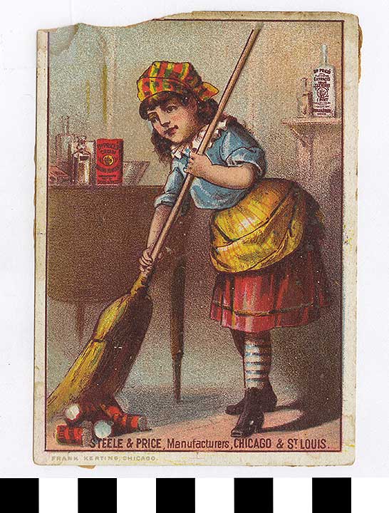 Thumbnail of Business Advertisement Card:  Steele & Price (1972.21.0082)