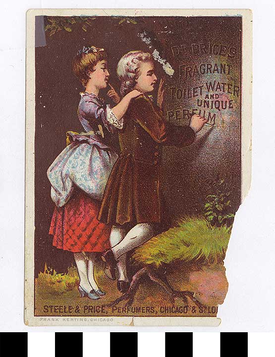 Thumbnail of Business Advertisement Card: Steele & Price Perfumers (1972.21.0084)