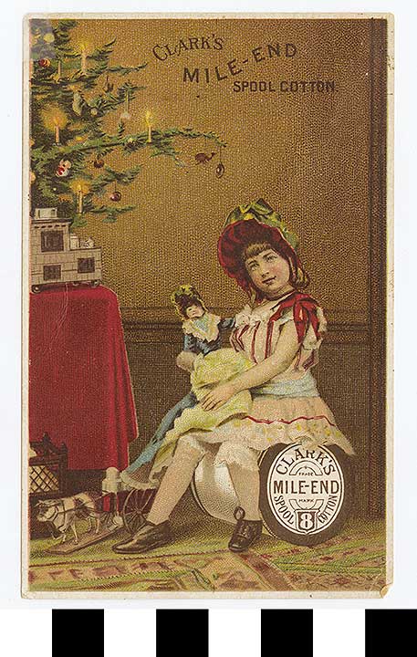 Thumbnail of Business Advertisement Card:  Clark