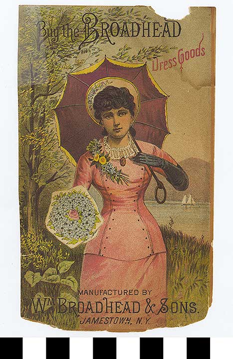 Thumbnail of Business Advertisement Card: Wm Broadhead & Sons (1972.21.0101)