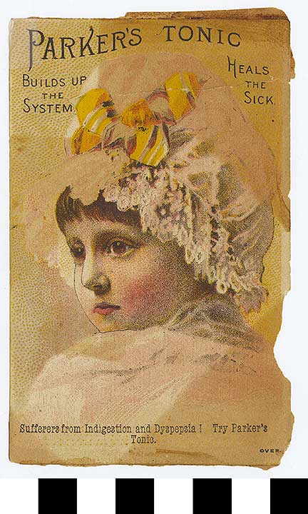 Thumbnail of Business Advertisement Card: "Parker