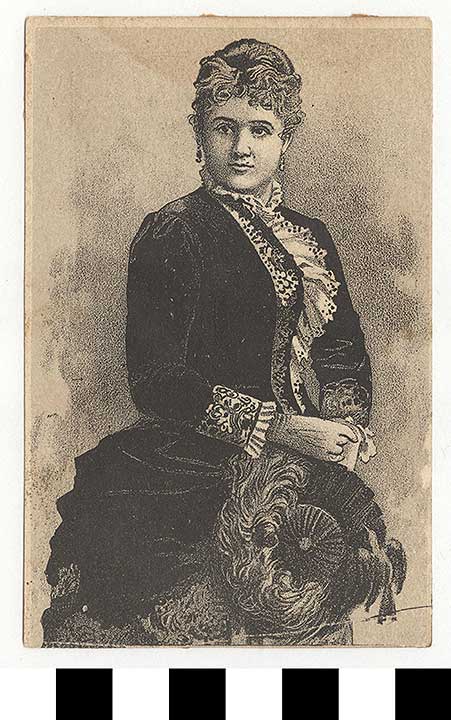 Thumbnail of Business Advertisement Card:  Corsets (1972.21.0105)