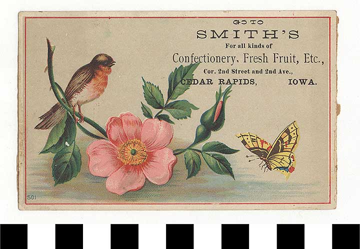 Thumbnail of Business Advertisement Card: Smith