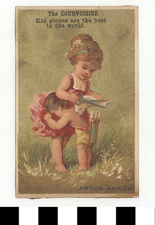 Thumbnail of Business Advertisement Card: The Courvoisier  (1972.21.0108)