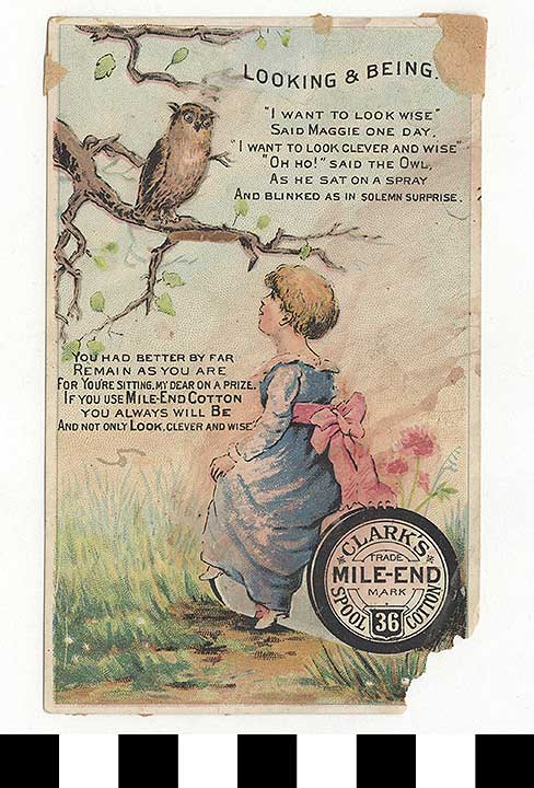 Thumbnail of Business Advertisement Card: Clark