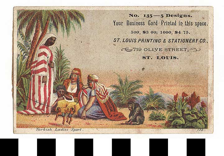 Thumbnail of Business Advertisement Card: St. Louis Printing & Stationery Co. (1972.21.0137)