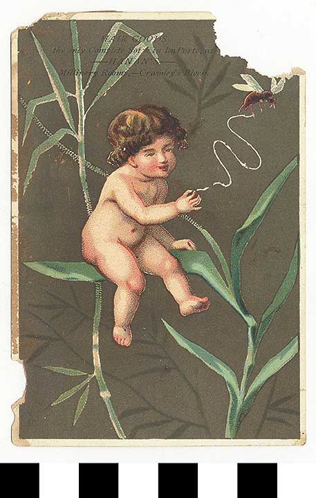 Thumbnail of Business Advertisement Card: Hair Goods  (1972.21.0160)