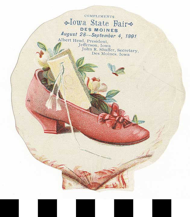 Thumbnail of Business Advertisement Card: Iowa State Fair  (1972.21.0174)