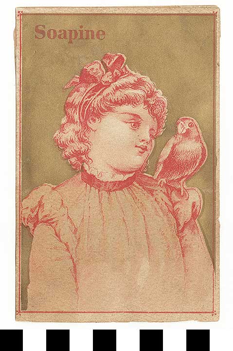 Thumbnail of Business Advertisement Card: Soapine (1972.21.0180)