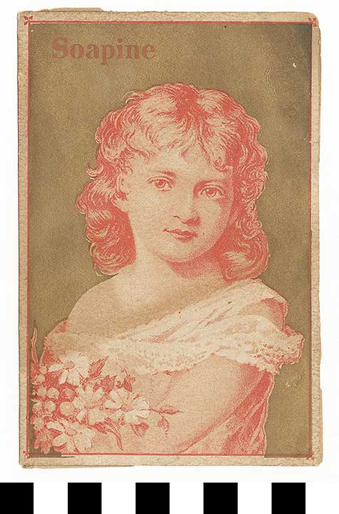 Thumbnail of Business Advertisement Card: "Soapine" (1972.21.0182)