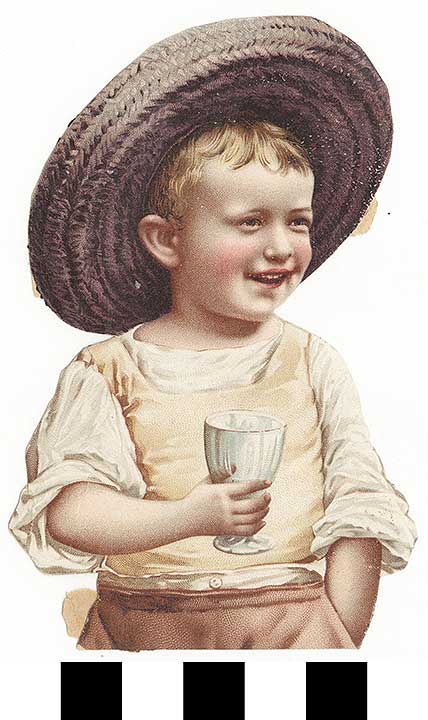 Thumbnail of Business Advertisement Card Cut Out: Hires Root Beer  (1972.21.0191)