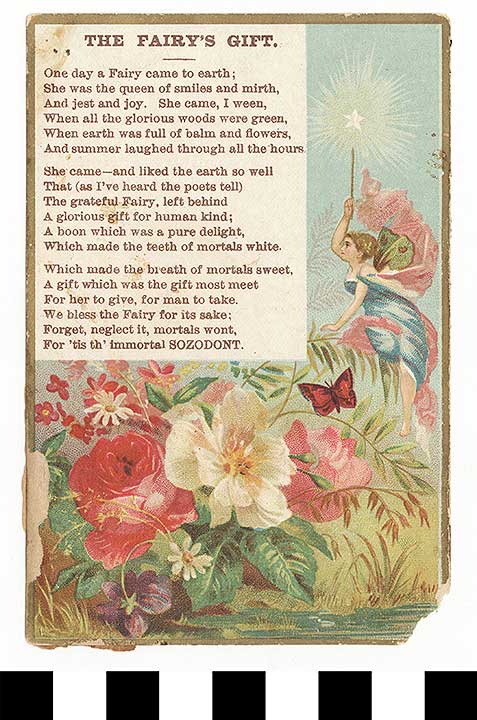 Thumbnail of Business Advertisement Card: "Sozodont" (1972.21.0198)