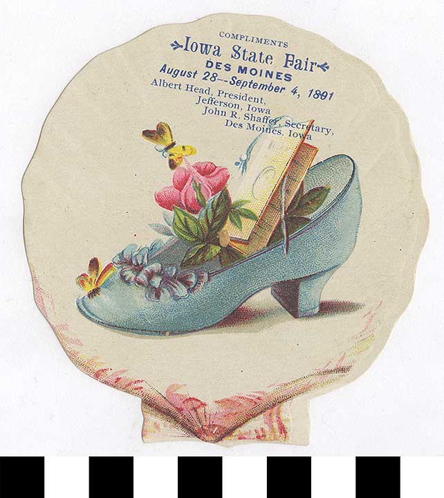 Thumbnail of Business Advertisement Card: Iowa State Fair  (1972.21.0217)