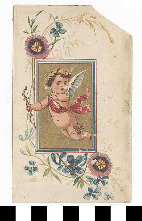 Thumbnail of Advertisement Valentine Card: Murray & McLenahan Fine Shoes (1972.21.0224)