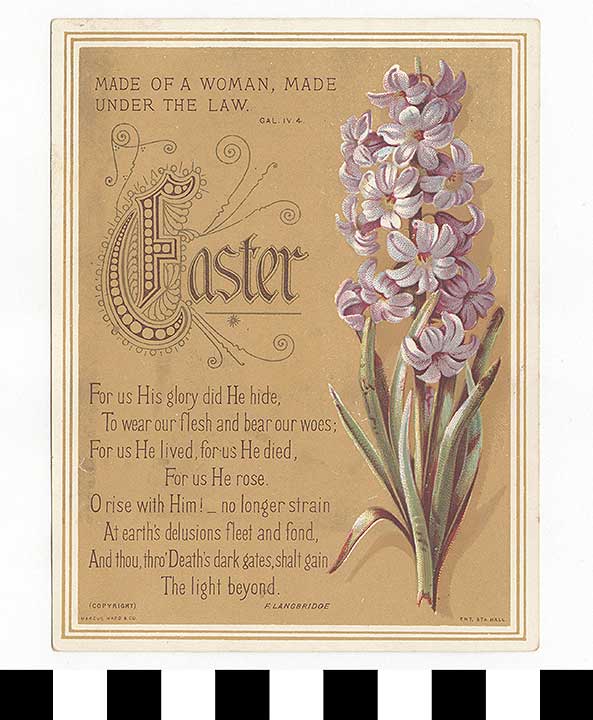 Thumbnail of Easter Card (1972.21.0241)