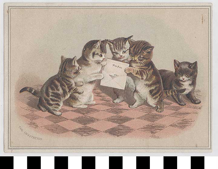 Thumbnail of Greeting Card: "The Invitation" (1972.21.0281)