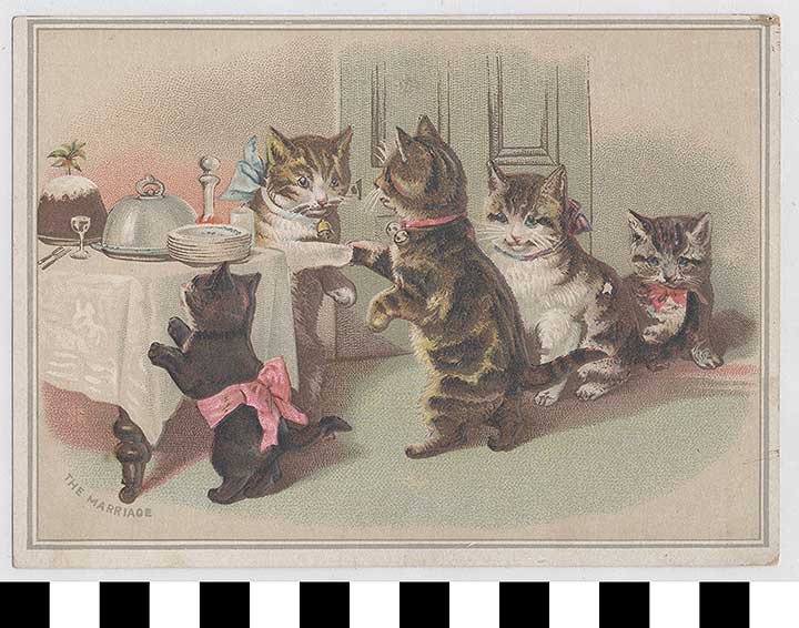 Thumbnail of Greeting Card: "The Marriage"  (1972.21.0283)