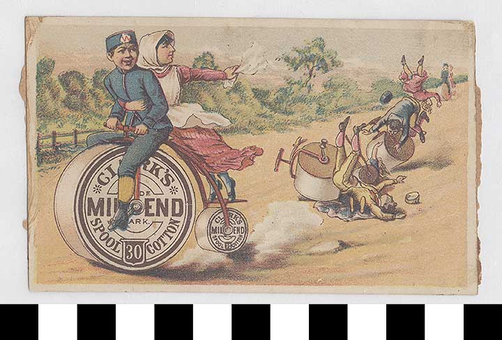 Thumbnail of Business Advertisement Card:  Clark