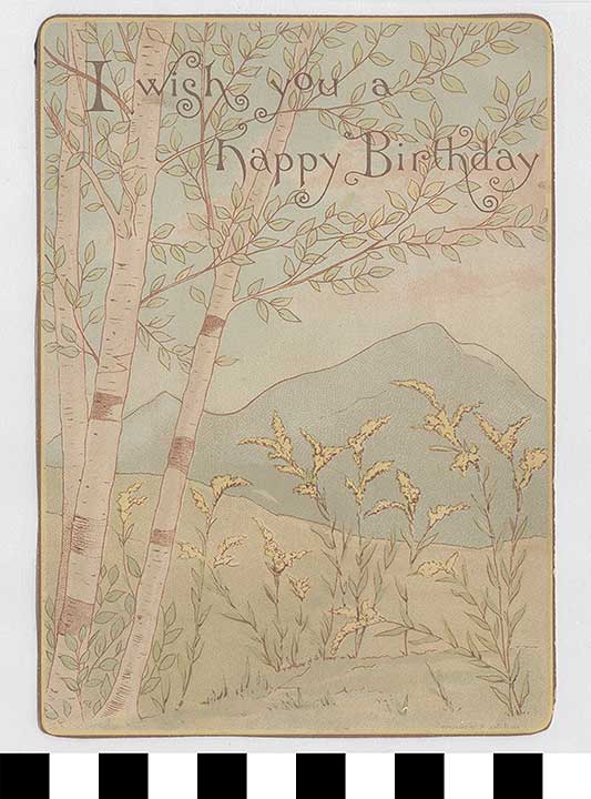 Thumbnail of Birthday Card (1972.21.0316)