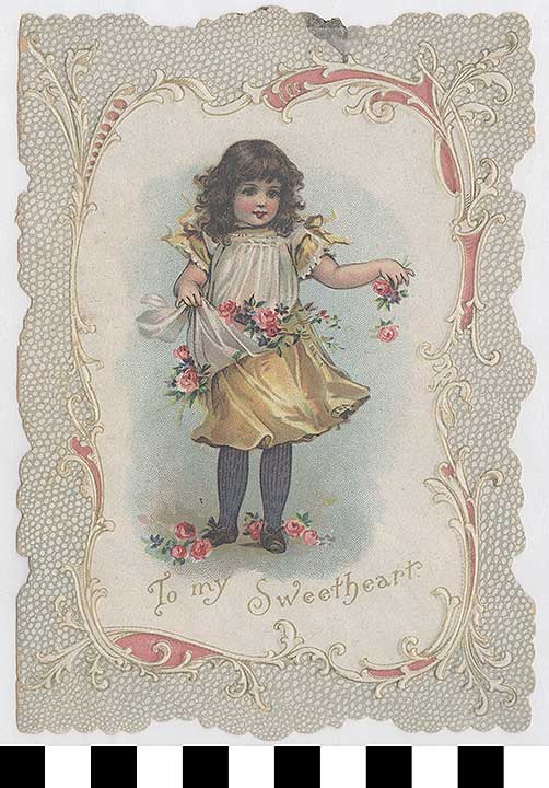 Thumbnail of Valentine Card:  "To my sweetheart" (1972.21.0361)