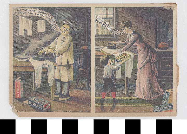 Thumbnail of Advertisement: New Process Starch (1972.21.0364)