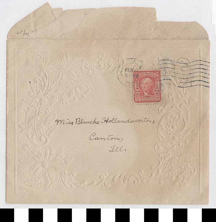Thumbnail of Valentine Envelope (1974.03.0042B)