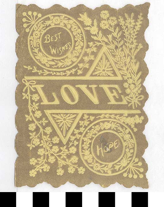 Thumbnail of Valentine Card  (1974.03.0073)