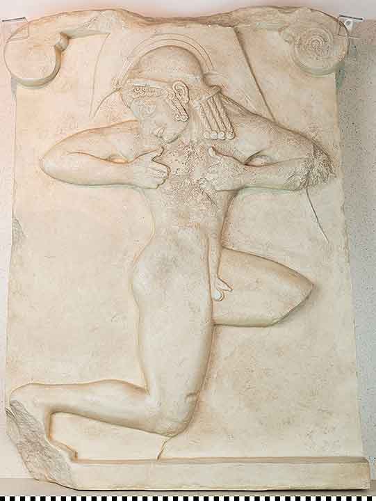 Thumbnail of Plaster Cast Frieze: Grave Stele of Warrior  (1976.13.0003)