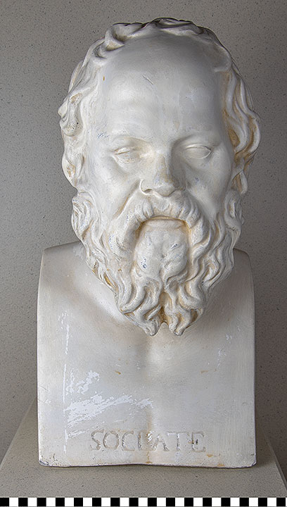 Thumbnail of Plaster Cast: Portrait Bust of Socrates (1982.10.0005)