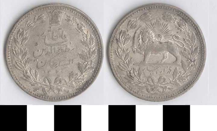Thumbnail of Coin: Iran, 5000 Dīnār (1998.03.0615)