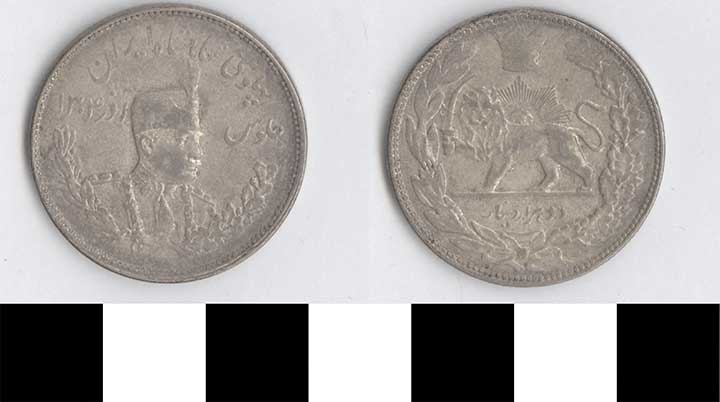 Thumbnail of Coin: Iran, 2000 Dīnār (1998.03.0619)