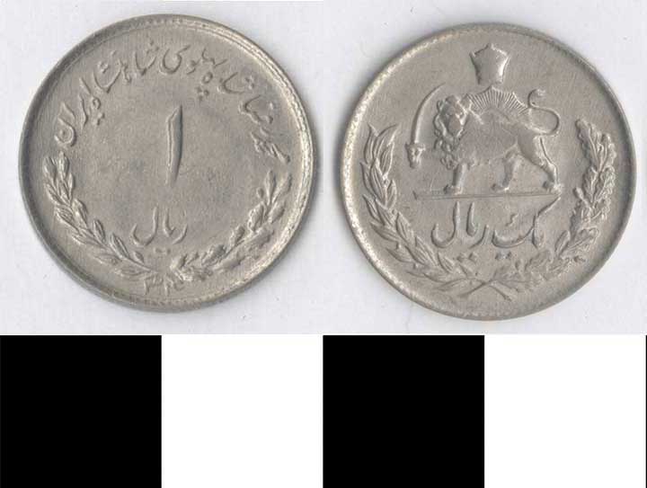 Thumbnail of Coin: Iran, 1 Rial (1998.03.0620)