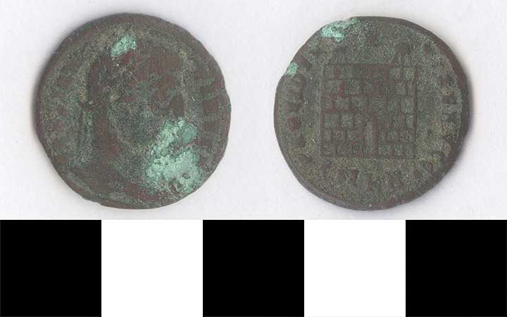 Thumbnail of Coin: Roman Empire, Nummus, "PROVIDENTIAE AVGG" (1998.03.0652)