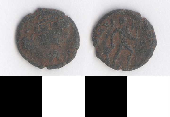Thumbnail of Coin: Roman Empire, Nummus, "GLORIA ROMANORVM" (1998.03.0657)