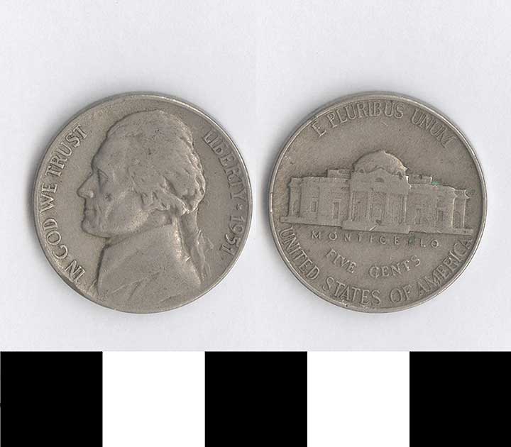 Thumbnail of Coin: USA, 5 Cents (1998.03.0674)
