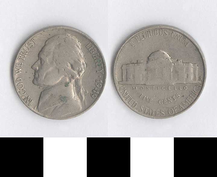 Thumbnail of Coin: USA, 5 Cents (1998.03.0675)