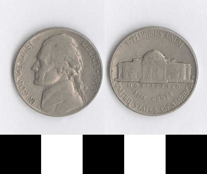 Thumbnail of Coin: USA, 5 Cents (1998.03.0676)